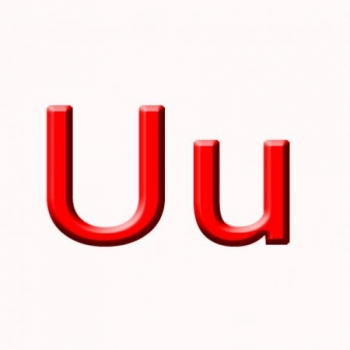 Буква U